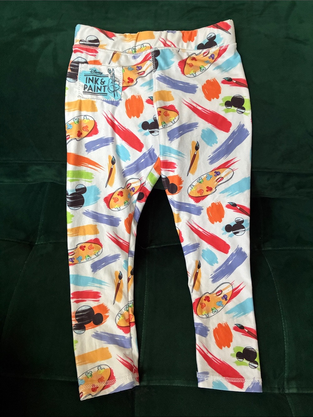 Disney Parks Ink & Paint Kids Leggings